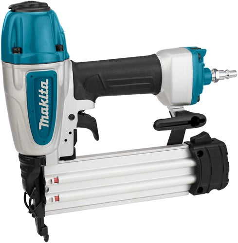 Makita af506 cloueuse minibrad 5cm sur air comprimé en étui - af506
