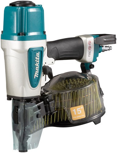 Makita an613 | 8 barres | agrafeuse de chantier - cloueuse à bobine 38 à 65 mm | dans la boîte - an613