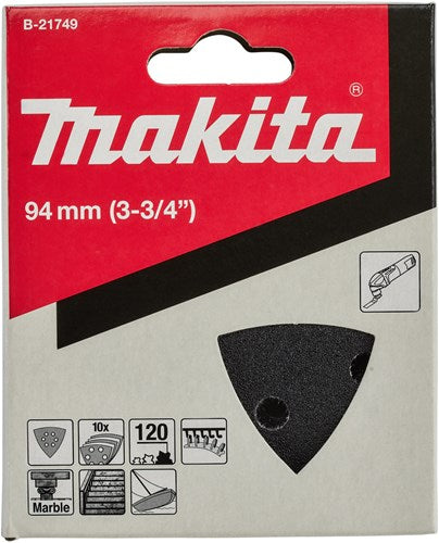 Makita accessoires feuille abrasive 3-k k120 noir v. - b-21749