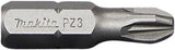 Accessoires Makita makita b-24620 jeu d'embouts 25x pz3 (pozidriv)