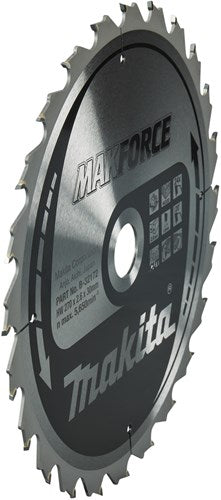 Accessoires Makita lame de scie circulaire bois | makforce 270x30x2.6 24t 20g - b-32172 - b-32172