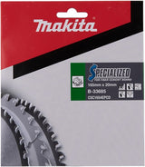 Accessoires Makita lame de scie circulaire | panneau en fibrociment | pcd 165x20x2.3 4t 12g - b-33685
