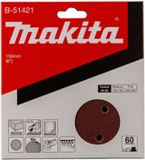 Makita accessoires disque de ponçage k60 150mm - b-51421