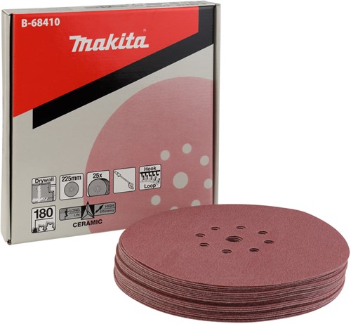 Accessoires Makita disque de ponçage k180x225mm - b-68410 - b-68410