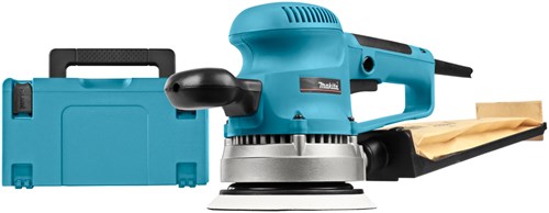 Ponceuse excentrique Makita bo6030j | 150 mm 310 W | dans le systainer m-box - bo6030j