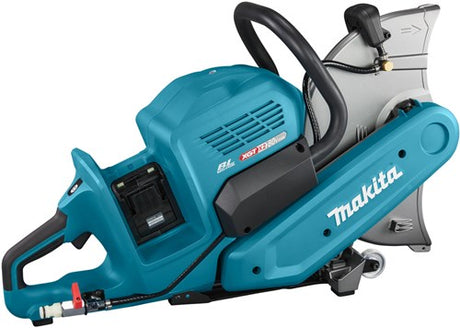 Makita ce001gl402 | scie à tronçonner xgt 2x40 v max | 355 mm | 8,0 Ah (4 pièces) | chargeur rapide duo | dans la boîte mbox - ce001gl402