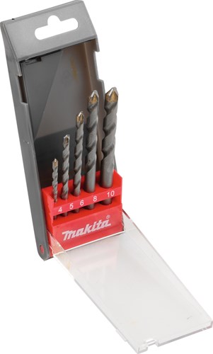 Makita accessoires jeu de forets à béton 5 pièces - d-05175