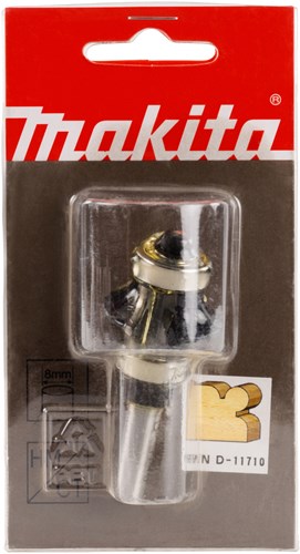 Makita accessoires perle prof.fr+l. hm 28,6 mm s8 - d-11710