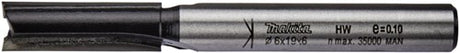 Makita accessoires jeu de couteaux 6mm 3 pièces - d-70459 d-70459