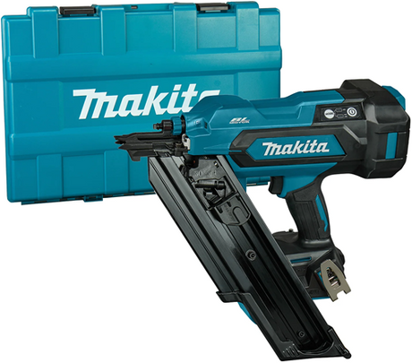Makita dbn900zk Cloueur de construction à batterie 18 V à coup unique + tir rapide | 50-90 mm - corps de base en étui - dbn900zk