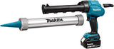 Pistolet à calfeutrer sans fil Makita dcg180rtx avec porte-cartouche 300 ml et 600 ml | 1 batterie 5,0ah