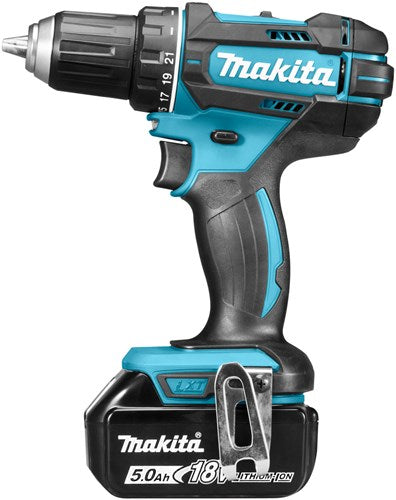 Makita ddf482rtj perceuse/tournevis 18v batterie 5,0 ah (2 pcs), chargeur rapide, mbox - ddf482rtj