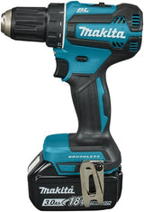 Makita ddf485sfe perceuse/tournevis 18 v sans balais, batterie 3,0 ah (2 pièces), chargeur, en étui