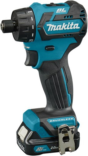 Makita df032dsaj perceuse/tournevis 10,8v batterie 2,0 ah (2 pcs), chargeur, mbox - df032dsaj
