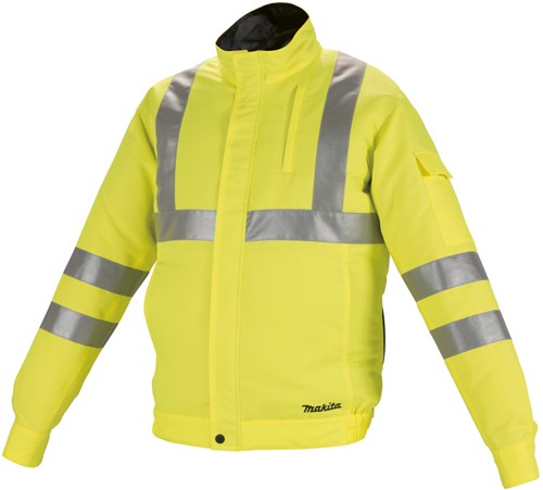 Makita dfj214zl | veste de sécurité ventilée | l | sans piles, adaptateur chargeur
