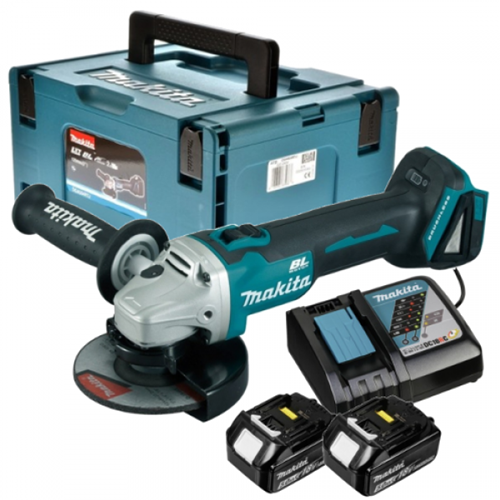Makita Machine de broyage à batterie Makita 18 V 5,0 AH