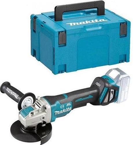 Makita dga519zj Meuleuse d'angle sur batterie 125 mm x-lock 18v sans piles ni chargeur - dga519zj