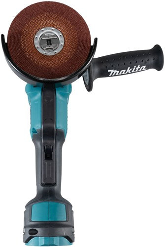 Makita dga520zx1 | 18v | meuleuse d'angle | 125 mm | x-verrouillage | corps | sans piles ni chargeur | avec interrupteur de sécurité - dga520zx1