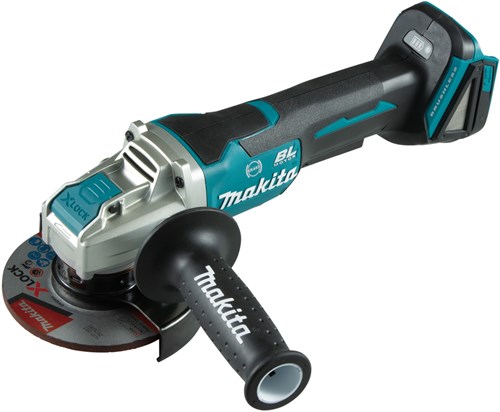 Makita dga520zx1 | 18v | meuleuse d'angle | 125 mm | x-verrouillage | corps | sans piles ni chargeur | avec interrupteur de sécurité - dga520zx1