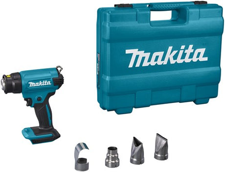 Makita DHG180ZK - Pistolet à air chaud sans fil 18V LXT | sans piles ni chargeur dans l'étui - dhg180zk
