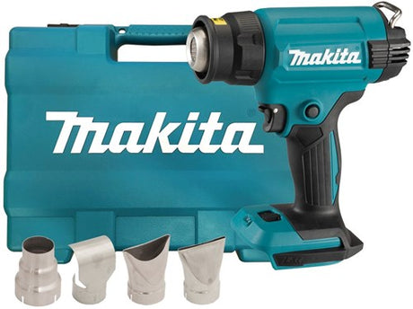 Makita DHG181ZK - Pistolet à air chaud sans fil 18V LXT | sans piles ni chargeur dans l'étui - dhg181zk