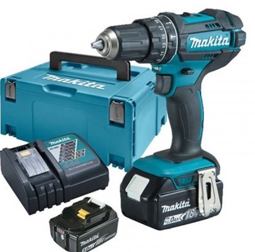 Makita perceuse à percussion/tournevis 18v dhp482rfj