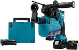 Makita mr182twju perceuse à percussion combinée à batterie 18v | sds-plus | 5.0ah dans mbox avec extraction de poussière - hebr182twju