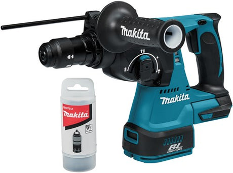 Marteau combiné Makita hebr243z - 18v - corps libre (livré sans batterie ni chargeur)