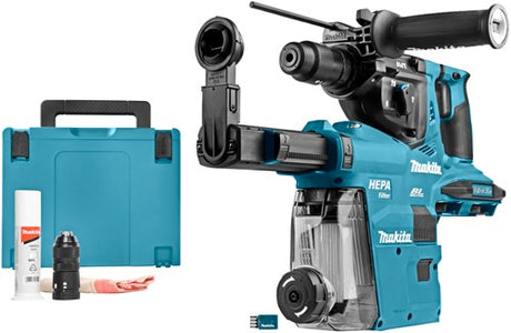 Makita hebr283zwju marteau combiné 2 x 18v avec aspiration de poussière | sds-plus-MR283zwju