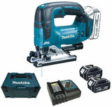 Makita djv182rtj scie sauteuse sans fil poignée en D | 18v 5,0ah-djv182rtj