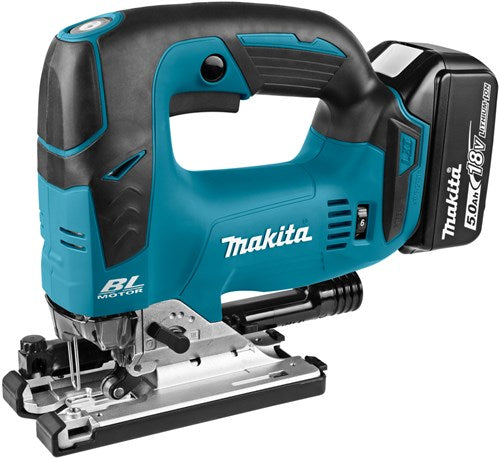 Makita djv182rtj scie sauteuse sans fil poignée en D | 18v 5,0ah-djv182rtj