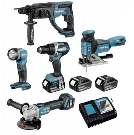 Makita dlx5044tj batterie 18v coffret promotion spécial - dlx5044tj