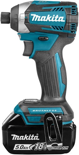 Makita dtd154rtj tournevis à percussion sans balais batterie 18v 5,0ah 175nm