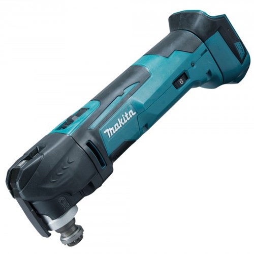 Makita dtm51z outil multifonction à batterie 18v avec système de dégagement rapide | carrosserie mobile - sans piles ni chargeur - dtm51z