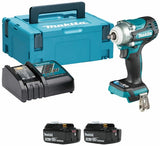 Makita dtw302rtj | clé à chocs sans fil | 18v | Batterie 2 x 5,0 Ah + chargeur rapide | dans mbox