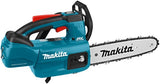 Tronçonneuse Makita duc254pte 18v avec poignée supérieure 25 cm | Batterie 5,0 Ah (2 pièces) + chargeur rapide duo