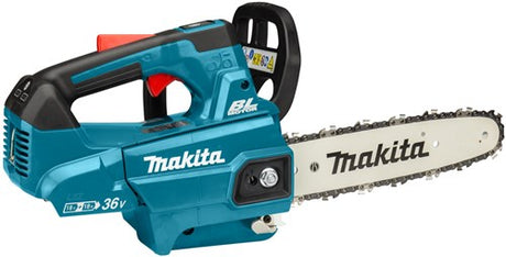 Makita duc256cz | 2x18v | tronçonneuse à poignée supérieure | 25 cm | sans chargeurs de batteries