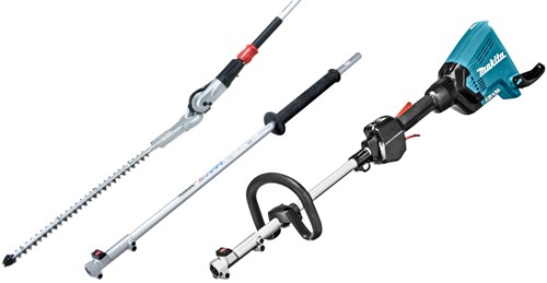 Makita dux60zx13 | Système combiné 2x18 v + accessoire taille-haie et poignée rallonge | sans chargeur de batteries - dux60zx13