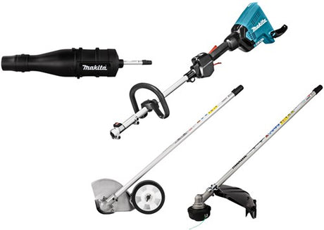 Makita dux60zx9 | Système combiné 2x18 v + accessoire débroussailleuse, coupe-bordure et souffleur de feuilles | sans chargeur de batterie