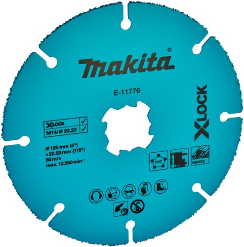 Accessoires Makita disque à tronçonner 125x22,23x2,0mm - e-11776 e-11776