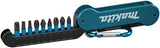 Makita accessoires jeu d'embouts de tournevis à percussion 10 pièces - e-12005 - e-12005