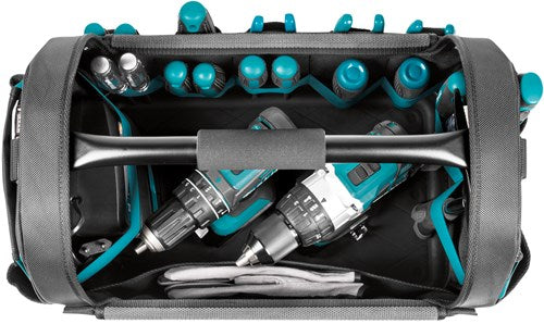 Sac à outils accessoires Makita ouvert - e-15403