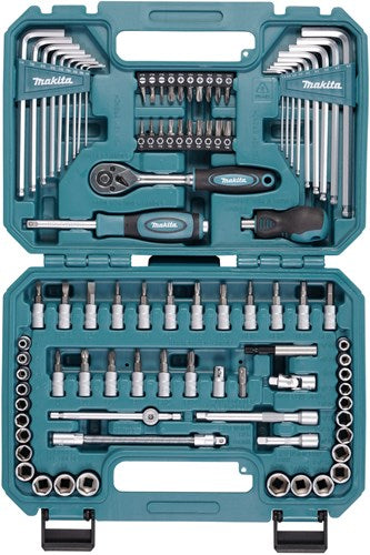 Diablotin makita e-15752 | ensemble d'outils à main | 91 pièces | métrique et électronique
