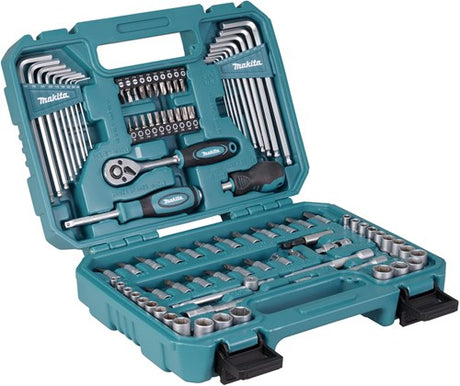 Diablotin makita e-15752 | ensemble d'outils à main | 91 pièces | métrique et électronique
