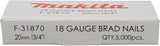 Accessoires Makita attache 20mm 1.0x1.2mm - f-31870