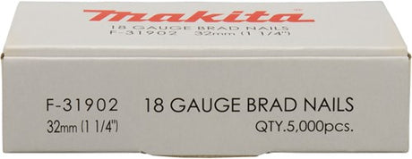 Accessoires Makita brad 32mm - f-31902