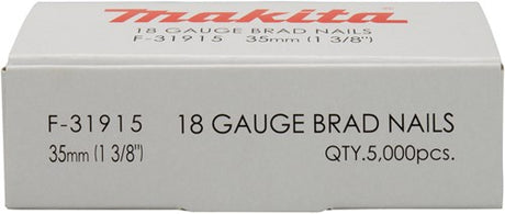 Accessoires Makita brad 35mm 1.0x1.2mm - f-31915