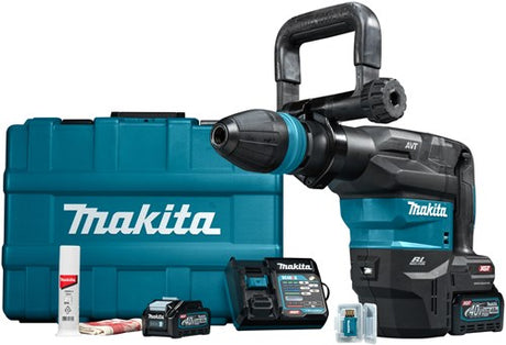 Makita hm001gm205 | marteau de démolition à batterie | sds-max | 9,4 ans | 40 V | 4.0ah | Li-ion
