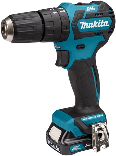 Makita hp332dsaj perceuse/tournevis à percussion 10,8v batterie 2,0 ah (2 pcs), chargeur, mbox - hp332dsaj