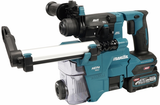 Makita hr010gd201 | marteau combiné | 40 V maximum | sds-plus | ensemble | 2x 2,5ah | aspiration de poussière dans m-box